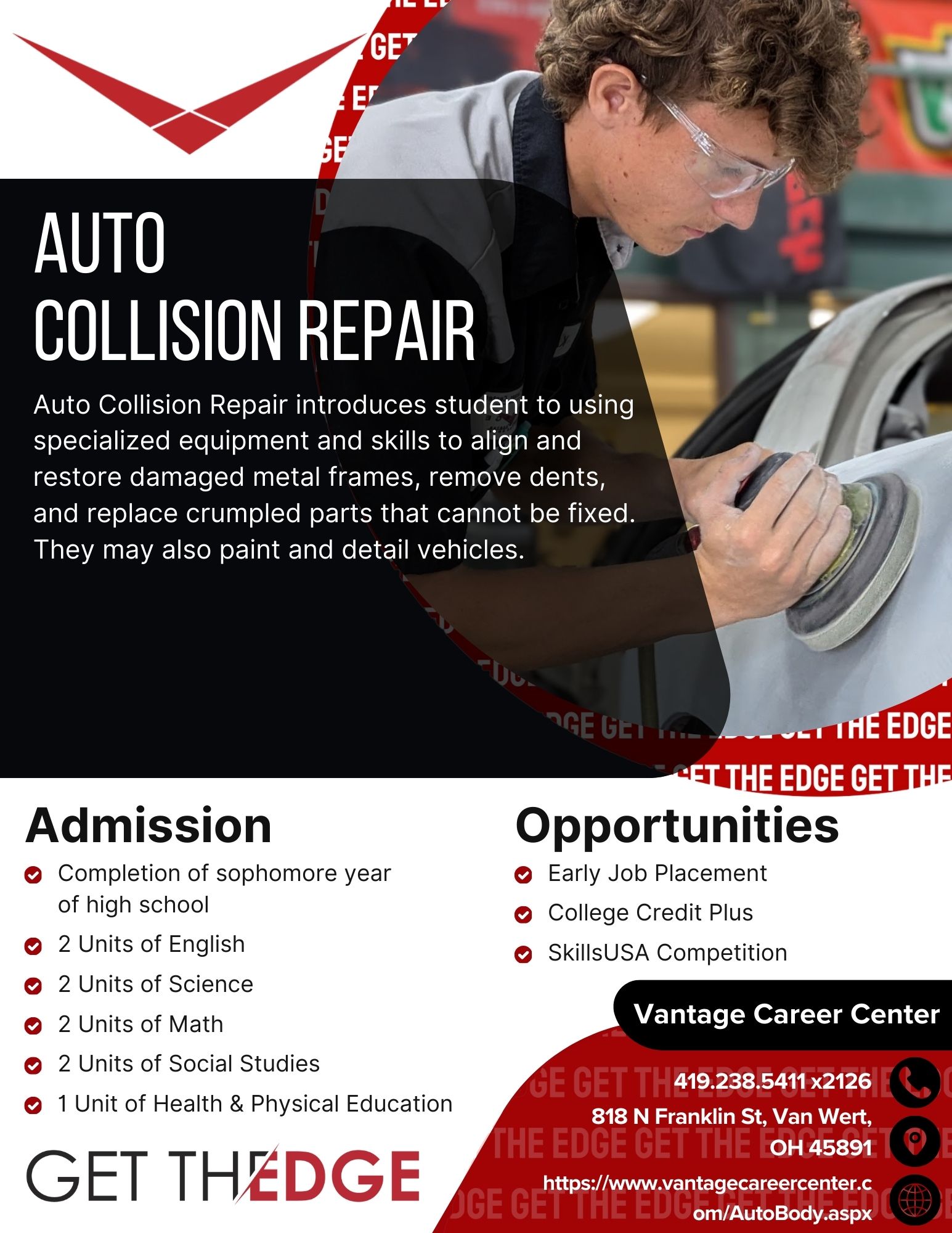 Auto Collision Repair Flyer
